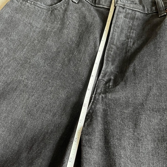 Abercrombie Curve Love Ultra High Rise 90s Straight Jean Black 28 / 6 Regular - Picture 11 of 14